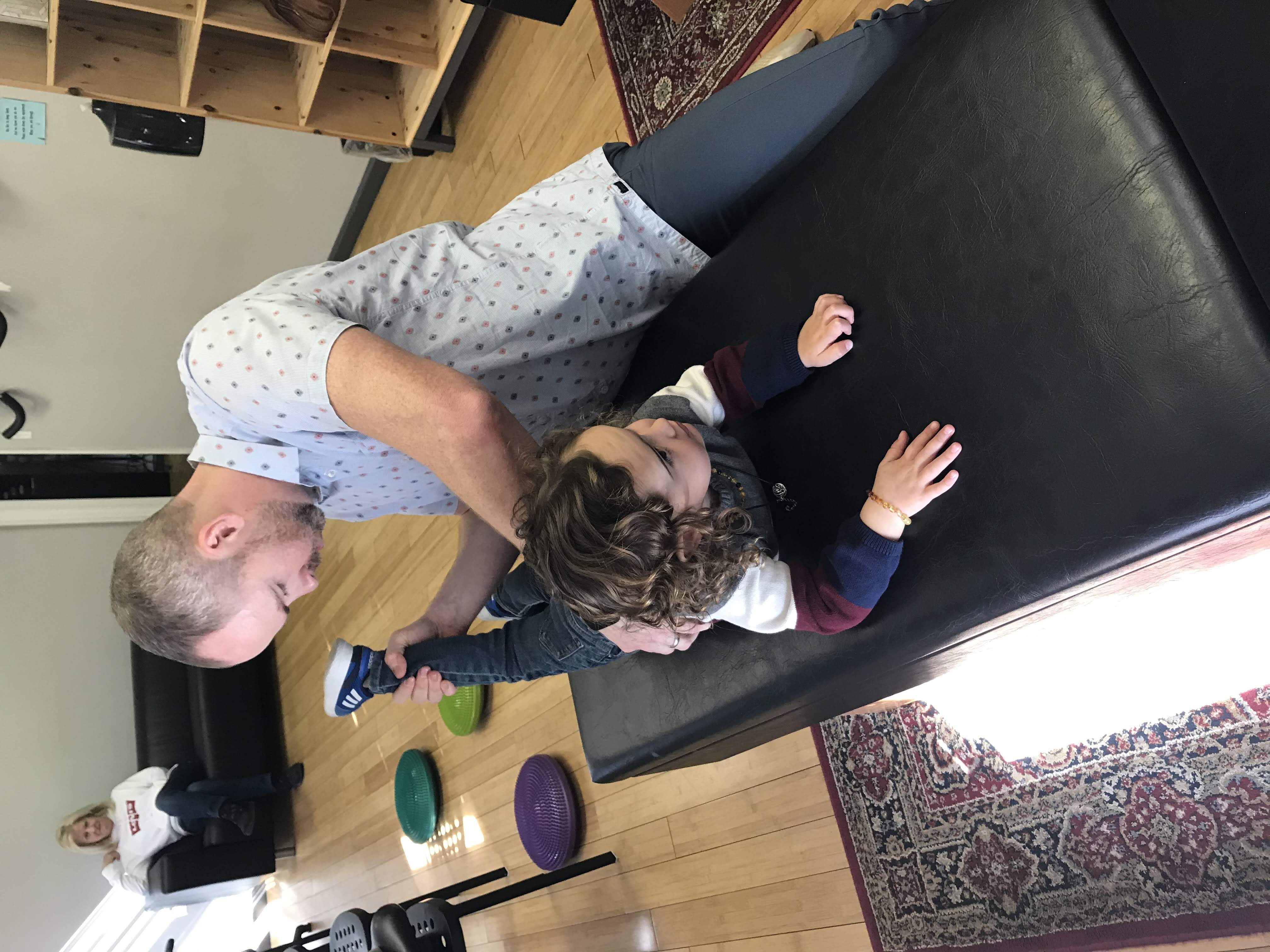 Pediatric chiropractic care